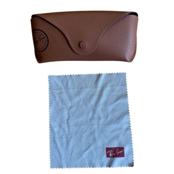 Ray-Ban Sunglasses Case w/ Cloth - Picture 1 of 6